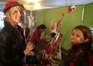 SoccerPaintingscene