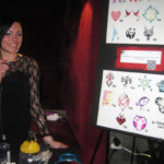 Temp tattoos, airbrush, UV glow paint, and other art based teen event services by www.magikidz.com