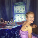 Temp tattoos, airbrush, UV glow paint, and other art based teen event services by www.magikidz.com